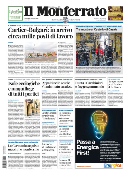 Il Monferrato - Edizione 13 del 18/02/2022